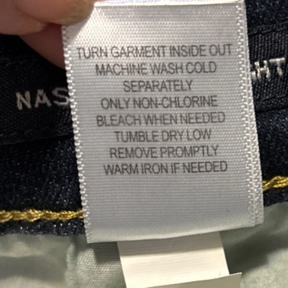 Flag & Anthem Nashville Straight Jeans Mens 36x32 Hutchinson Wash Denim‎